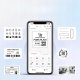 Drukarka etykiet Termiczna etykiet samoprzylepnych Niimbot B31 aplikacja Bluetooth 10