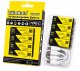 Akumulator LiitoKala 9V 1100mAh USB-C 6F22 Li-Ion Ładowany USB USB-C 4szt 2