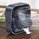 Wentylator Topk Wiatrak wentylator USB cichy mini biurkowy chłodzenie TOPK K50 szary 9