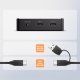 Stacja dokująca Digitus AXAGON stacja dokująca USB-C 10Gbps dla 1x dysku M.2 NVMe/SATA SSD (ADSA-M2C11) 4
