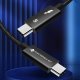 StarTech Szybki kabel do transmisji Thunderbolt 5 E-marker 80 Gb/s USB 240W 50cm 12