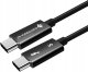 StarTech Szybki kabel do transmisji Thunderbolt 5 E-marker 80 Gb/s USB 240W 50cm 2
