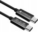 StarTech Szybki kabel do transmisji Thunderbolt 5 E-marker 80 Gb/s USB 240W 50cm 4