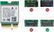 Kontroler Adaptec Karta sieciowa MT7925 WiFi 7 M.2 Bluetooth 5.4 AX BE 6.5Gbps Tri-Band 8