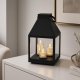 Saska Garden Latarnia lampion LED 25CM 3 świece Saska Gift & Decor 3
