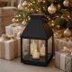 Saska Garden Latarnia lampion LED 25CM 3 świece Saska Gift & Decor 6