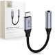 Adapter AV Tech-Protect ULTRABOOST ADAPTER USB-C TO MINI JACK 3.5MM DAC IRON GREY (5906302324620) 1