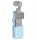 JJC Etui uchwyt magnetyczny 2w1 obudowa ochronna do DJI Osmo Pocket 4 / 3 / PC-OP4H Blue / Niebieski (SB12031) 9