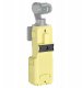 SunnyLife Etui uchwyt magnetyczny 2w1 obudowa ochronna JJC do DJI Osmo Pocket 4 / 3 / PC-OP4H yellow / Żółty (SB12032) 5