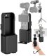 SunnyLife Etui uchwyt magnetyczny 2w1 obudowa ochronna JJC do DJI Osmo Pocket 4 / 3 / PC-OP4H BLACK / Czarny (SB12030) 1