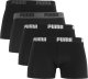 Puma Bokserki męskie Basic 4pak czarne 938198 01 M (154465 M) 1