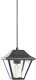 Lampa wisząca Beliani Ogrodowa RESAVE Metal Czarny 6
