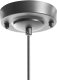 Lampa wisząca Beliani Ogrodowa RESAVE Metal Czarny 9