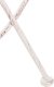 Beliani Kwietnik CROWBERRY 43 cm Metal Złamana biel 7
