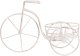 Beliani Kwietnik HAREBELL 52 cm Metal Złamana biel 5