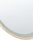 Lustro Beliani Łazienkowe LED CHIDDES 60 cm 120 cm Srebrny 8
