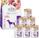 4Vets Natural* Zestaw Gastro Intestinal; karma suszona 1kg + karma mokra 6x400g 1