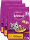 Whiskas Adult 3x1,4 kg - sucha karma dla dorosłego kota, z pysznym kurczakiem 1