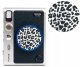 LoveInstant Naklejka dekoracyjna na dekielek do Fuji Fujifilm Instax Mini Evo / 3m / czarny – wzór Leopard (panterka) (SB11070) 1