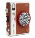 LoveInstant Naklejka dekoracyjna na dekielek do Fuji Fujifilm Instax Mini Evo / 3m / czarny – wzór Leopard (panterka) (SB11070) 8