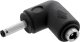 Delock InLine® DC Adapter, 3,5 x 1,35 mm, wtyk/gniazdo, kątowy, czarny 1