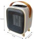 Termowentylator Adler Ceramiczny 1000W, grzejnik elektryczny LED, 2 poziomy grzania 700/1000W, timer 112h, termostat 1545C, zimny nawiew, 2