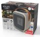 Termowentylator Adler Ceramiczny 1000W, grzejnik elektryczny LED, 2 poziomy grzania 700/1000W, timer 112h, termostat 1545C, zimny nawiew, 3