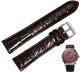Orient Pasek do zegarka Bambino UL002015J0 21 mm brązowy 1