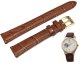 Orient Pasek do zegarka damskiego UL019024K0 17 mm brązowy . 1