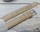 Orient Pasek do zegarka Bambino UL020017J0 20 mm beżowy zamszowy 2