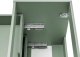 UAB KAME Zestaw meblowy 100cm z umywalką meblową FLY, baterią umywalkową, szafką z lustrem i szafką wysoką (set-sog 100cm fly nb mc hc) 15