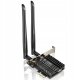 Karta sieciowa EDUP Karta sieciowa PCIe do komputera PC WiFi 7 Bluetooth 5.4 z Intel BE200 7