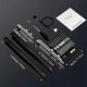 Karta sieciowa EDUP Karta sieciowa PCIe do komputera PC WiFi 7 Bluetooth 5.4 z Intel BE200 9