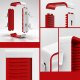 Geekhome Stojak na gry i kontrolery Nintendo Switch PS4 PS5 Xbox One Xbox Series X/S 6
