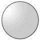 Rox Living Okrągłe lustro ścienne w metalowej ramie, Ø 70 cm, czarne 1