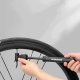 RockBros Mini pompka rowerowa TM-1701P 80 PSI do wentyli Presta i Schrader - czarna (5907769390975) 5