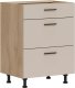 BogFran Szafka dolna z szufladami 60 cm kuchenna stojąca PATI PK18/PF18 Kaszmir (BF-PF18 KASZMIR KPL) 3