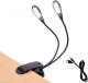 Lampka USB Bounn podwÃ³jna LED nocna z klipsem na ksiÄ Å¼kÄ USB czarna (JBL088) 2