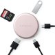 HUB USB Satechi Adapter HUB 5w1 USB C OntheGo STPOTG5P blush 2