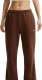 Nike Spodnie damskie Studio Fleece Medium Weigh brązowe IM8078 259 L 3