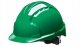 Stalco Kask ochronny zielony wentylowany BHP budowlany 1