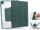 Etui na tablet 4kom.pl 360 Crystal do Lenovo Tab 10.1 2025, zielone - ochronne z podstawką, dostęp do portów i przycisków 3