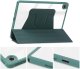Etui na tablet 4kom.pl 360 Crystal do Lenovo Tab 10.1 2025, zielone - ochronne z podstawką, dostęp do portów i przycisków 5