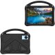 Etui na tablet Strado-Tech FunColor do Lenovo Idea Tab 11, czarne - ochronne z podstawką, dostęp do portów i przycisków 4