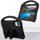 Etui na tablet Strado-Tech FunColor do Lenovo Idea Tab 11, czarne - ochronne z podstawką, dostęp do portów i przycisków 7