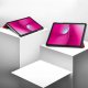 Etui na tablet SUPERO Smart do T-Mobile T Tablet 2 10.1 5G 2025 z klapką, czerwone - ochronne z podstawką 8