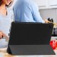 Etui na tablet SUPERO Smart do T-Mobile T Tablet 2 10.1 5G 2025 z klapką, czarne - ochronne z podstawką 5