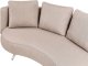 Beliani Sofa ogrodowa dla 3 osób PARORI Lewostronny Beżowy 6