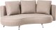 Beliani Sofa ogrodowa dla 3 osób PARORI Prawostronny Beżowy 1