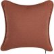 Beliani Szezlong boucle lewostronny ciemnoczerwony CHEVANNES 9